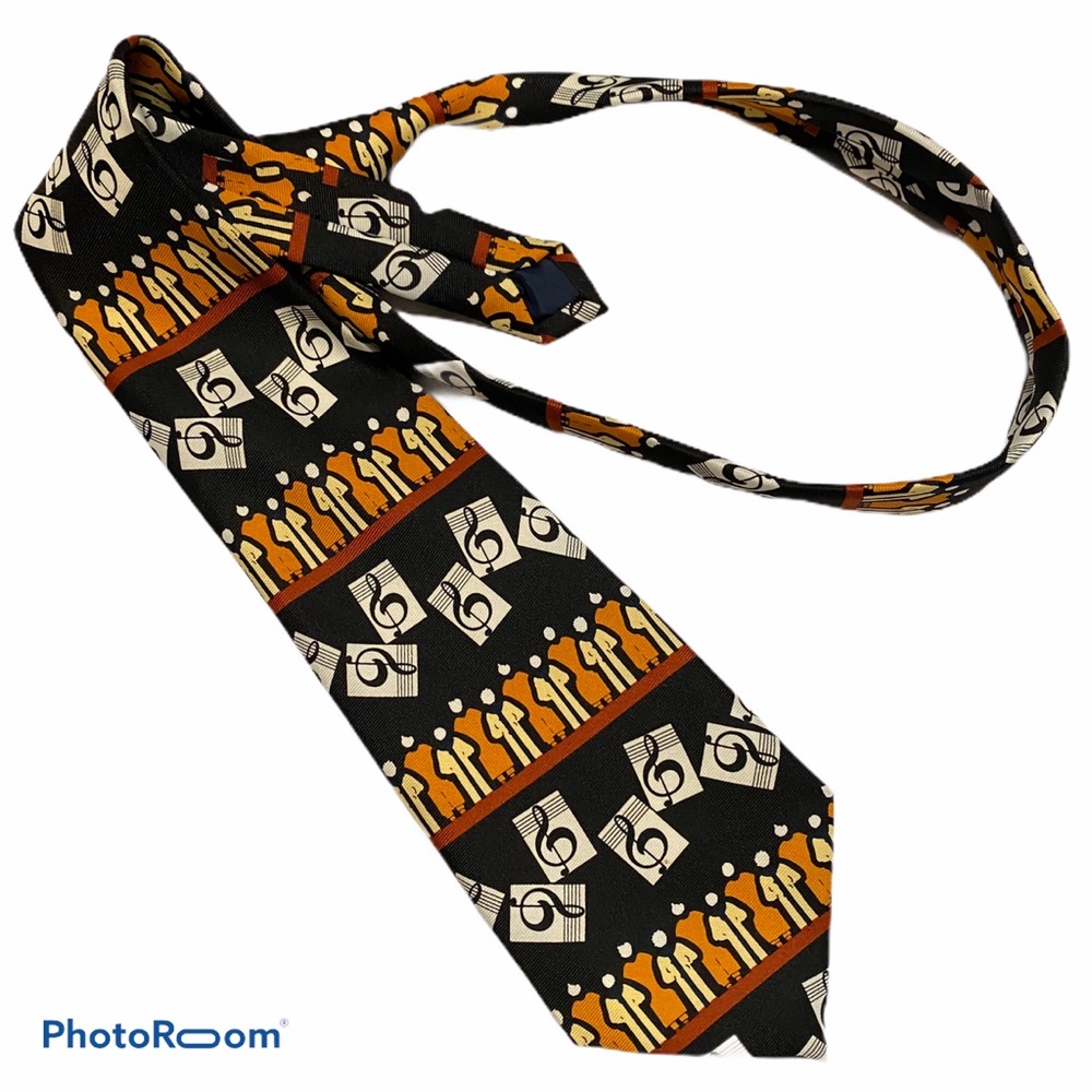 Musical Notes Choir Director Necktie